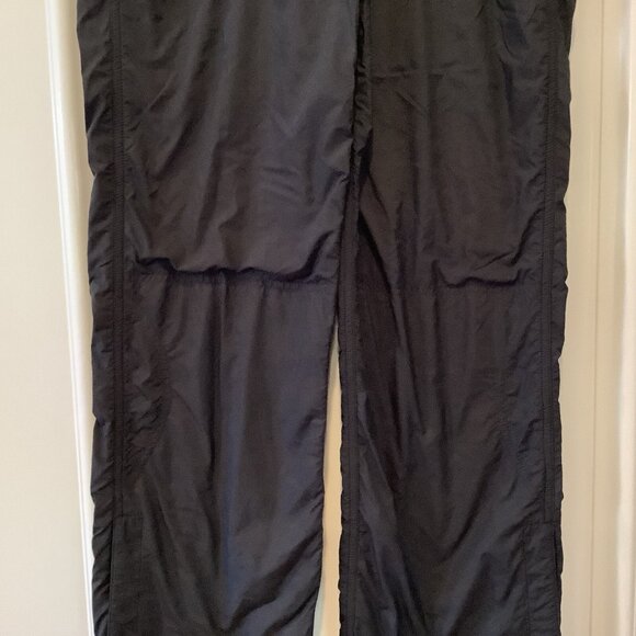 Tail Tech Pants Size Small Black Nylon Blend Athletic Rouched Legs Gym Tie Waist - Picture 3 of 14